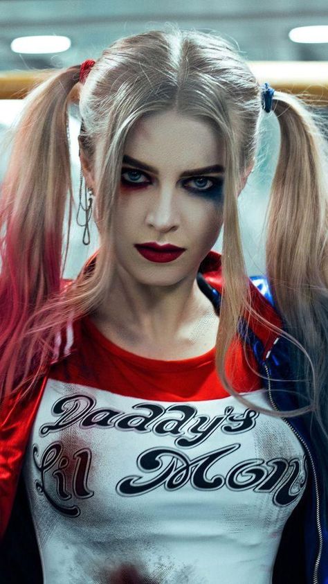 Quin Harley, Harley Quinn Make-up, Harley Quinn Kunst, Joker E Harley Quinn, Joker Y Harley Quinn, Harley Quinn Tattoo, Harley Quinn Makeup, Halloweenský Makeup, Harley Quinn Halloween