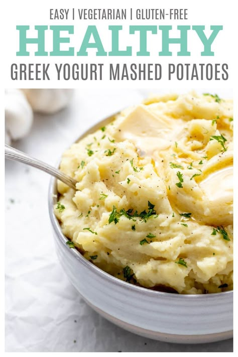 Mashed Potatoes With Skin, Healthy Mashed Potatoes, Dairy Free Mashed Potatoes, Potatoes Mashed, Thanksgiving Vegan, Classic Mashed Potatoes, Easy Mashed Potatoes, Healthy Potatoes, Cauliflower Mashed Potatoes