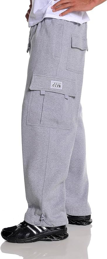 Cargo Sweatpants Outfit, Cargo Sweatpants, Pro Club, Athletic Sweatpants, Comfy Sweats, Sweatpants Outfit, Mens Cargo, Baggy Pant, Dream Clothes