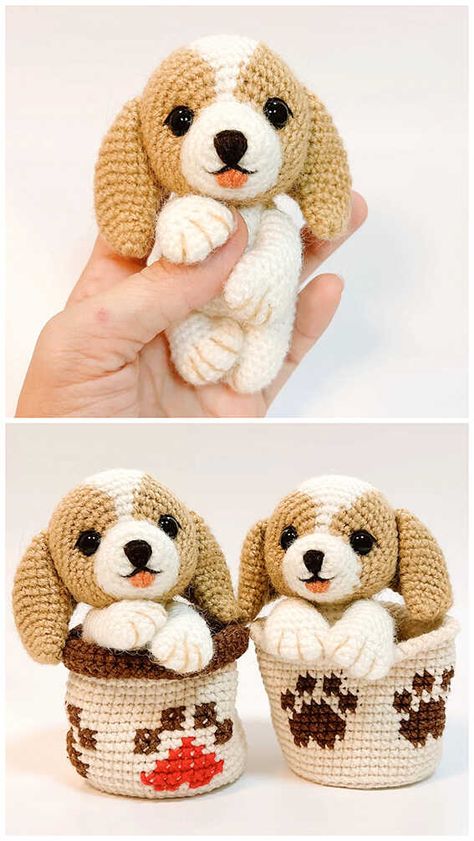 Small Dog Amigurumi Free Pattern, Dog Toy Crochet Pattern Free, Small Crochet Dog Pattern, Cute Dog Crochet Free Pattern, Small Dog Crochet Patterns, Crochet Dog Plushie Free Pattern, Crochet Puppy Dog Amigurumi Free Pattern, Wolf Free Crochet Pattern, Crochet Yorkie Pattern Free