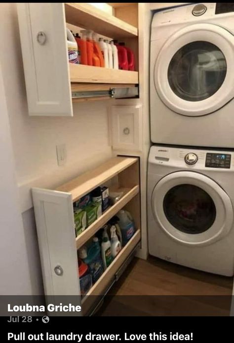 Small Utility Room, Stylish Laundry Room, Laundry Room Wallpaper, Dream Laundry Room, Garden Retreat, Laundry Room Closet, Laundry Room Renovation, Modern Laundry Rooms, Laundry Room Cabinets