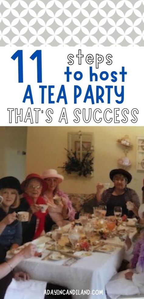 Tea Party For Adults, Adult Tea Party Decorations, Host A Tea Party, Yea Party, Tea Tips, Tea Party Activities, Scripture Tea, Party For Adults, Adult Tea Party