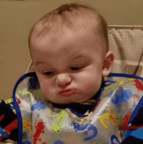 Baby Angry GIF - Baby Angry Cute - Discover & Share GIFs Angry Gif, Funny Baby Faces, Angry Baby, Funny Short Video Clips, Whatsapp Videos, Boy Gif, Francisco Lachowski, Baby Chickens, Krishna Songs