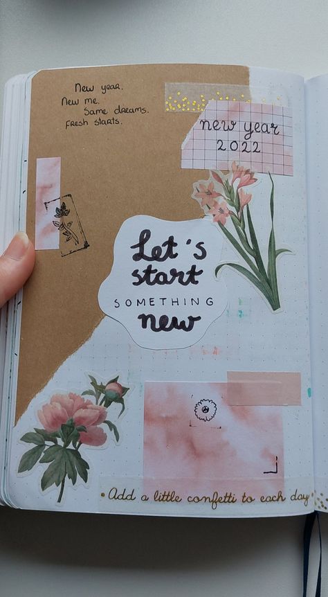 2022 bullet journal ideas Daily Journal Front Page Ideas, Art Journal Starting Page Ideas, How To Start Art Journal, Decorate First Page Of Diary, Beautiful Index Page Ideas, New Diary Ideas, Journal Front Cover Ideas Decorating, Dairy Cover Decoration Ideas, Journal Front Cover Ideas Diy