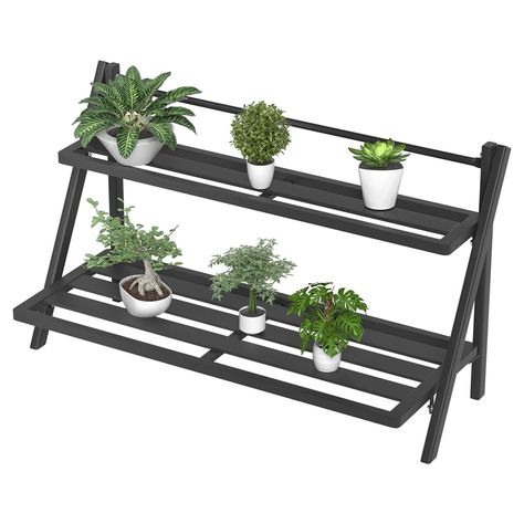 PRICES MAY VARY. 【Robust and Long-lasting】: Crafted with premium materials, our aluminum plant stands boast excellent corrosion resistance and rust-free properties. Designed to withstand the wettest environments, exposure to sun, and other adverse weather conditions for enduring durability 【Portable & Convenient】: Made from lightweight aluminum, this plant shelf is supremely portable and user-friendly. Easily relocate the stand to fit your changing décor needs without any hassle 【Solid Stability Aluminum Plant, Balcony Living Room, Garden Balcony, Plant Stand Indoor, Plant Stands, Pot Rack, Plant Stand, Flower Pot, Balcony