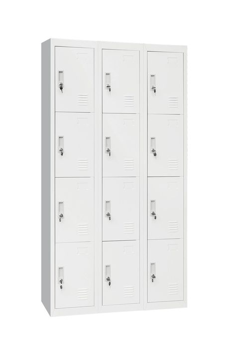 [Metal Storage Locker]Factory Price Metal 12 Swing Doors Steel Locker, Production Capacity:50000 PCS/ Year, Material:Cold Rolled Steel,Open Type: Key Lockers,Structure: Knock Down Structure,Number of Locker: 12,Customized: Customized,Condition: New,, Metal Storage Locker, Metal Locker, Worker Use Locker, Model NO.: MY-L-3-4, Type: Metal Locker, Thickness: 0.4 - 0.8 mm, Lock: Electronic Lock, Pad Lock, Key Lock, Accept: OEM and OEM, Warranty: 3 Year, Business Type: Maufacturer, Factory: 20 Year, Gym Shed, Export And Import, Key Locker, Employee Lockers, Door Office, Pad Lock, Door Locker, Door Metal, Storage Locker