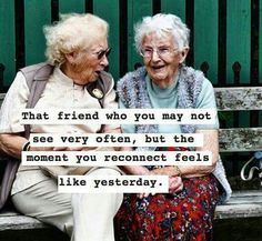 That friend who you may not see very often, but the moment you reconnect feels like yesterday. Humour, Old Friends Quotes Funny, Old Friends Quotes, Kickass Quotes, Friend Quotes Distance, Old Friend Quotes, Friend Captions, Quotes Distance, Birthday Gifs