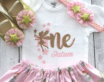 First Birthday Outfits Monthly Onesies Baby by noellebydesign My Fairy First Birthday, Monthly Onesies, First Birthday Dress, First Birthday Girl, Princess Fairytale, Gold Glitter Stars, First Birthday Dresses, Baby Garments, Birthday Girl Outfit