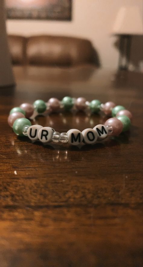 Letter Bracelets Aesthetic, Bracelet Ideas Beaded Words Funny, Friendship Bracelets Beads Funny, Cute Beaded Bracelets Words Funny, Funny Friendship Bracelets Words, Beaded Bracelets Sayings Funny, Funny Letter Bracelets, Word Bracelet Beads Ideas Funny, Bracelets With Words Funny