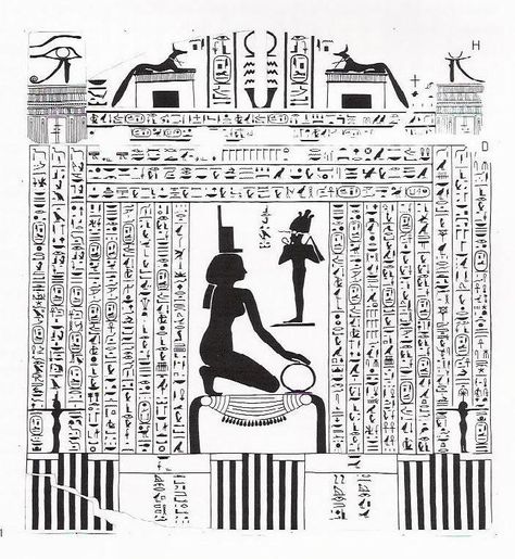 Drawing of the Sarcophagus of Aspalta. King of Nubia (Sudan), c. 593–568 BCE. The inscriptions carved into this granite sarcophagus demonstrate the flexibility of hieroglyphics. Nile River, Graphic Inspiration, Chapter 1, Ancient Egypt, Alchemy, Egypt, Graphic Design, Writing, Reading