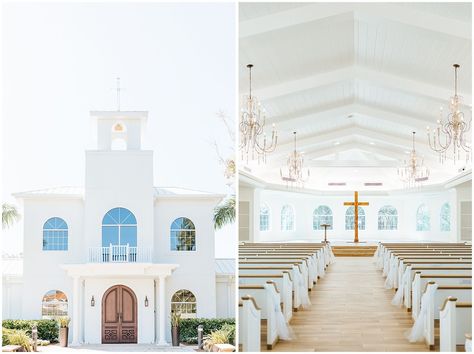 Harborside Chapel, Tampa Wedding Venues, South Florida Wedding Venues, Safety Harbor Florida, Wedding Brainstorming, Wedding Venues Florida, Romantic Wedding Stationery, Southern Charm Wedding, Florida Wedding Venue