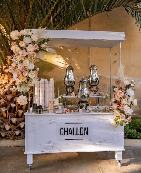 There's always time for tea at an Asian wedding! Make your guests feel warm and loved inside with the best hot drinks service from Chai Ldn (@chai.ldn1). ☕️✨ 

Let them add a touch of warmth to your special day! TAP LINK IN BIO to find all your wedding suppliers 🔗

#weddingcart #weddingideas #weddinginspo #khushmag #chaildn #indianweddingtea #weddingtea #weddingfood Hot Drink Station Wedding, Chai Station Wedding, Chai Cart Wedding, Wedding Tea Bar, Indian Wedding Cocktail Decor, Wedding Tea Station, Tea Station Wedding, Welcome Drinks Wedding, Chai Station