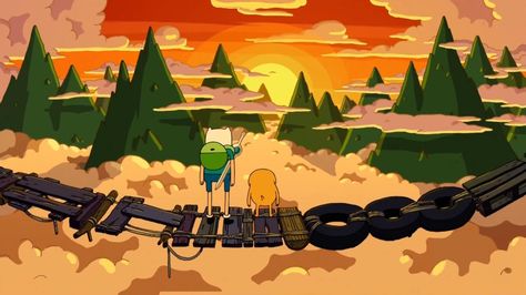 Imgur: The most awesome images on the Internet Cartoon Scenery, Adventure Time Background, Wallpaper Pc 4k, Wallpaper Horizontal, Finn And Jake, Wallpaper Notebook, 4k Wallpapers For Pc, Adventure Time Wallpaper, Instagram Cartoon