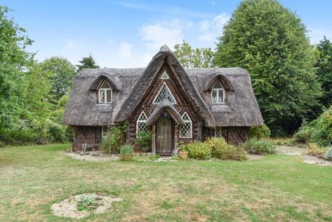 An absurdly gorgeous cottage with a story every bit as romantic as its architecture - Country Life Cottage Switzerland, Fairy Tale Homes, Alpine Cottage, Sunken Patio, Osborne House, Witches Cottage, Fairy Tale Cottage, Swiss Cottage, Ella Enchanted