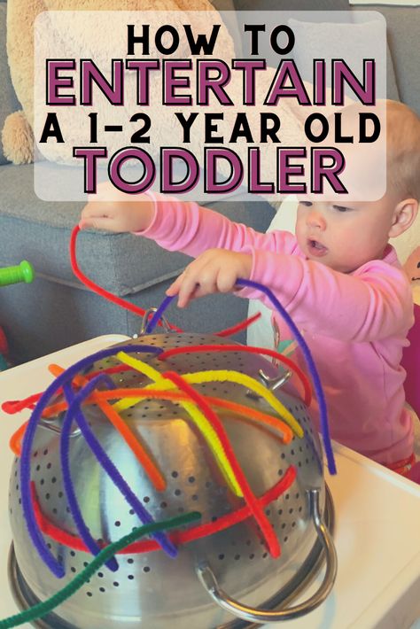 Easy At Home Activities For Toddlers, Sensory Activities For Two Year Olds, Things To Do With A Toddler At Home, 2 Yrs Old Activities, Two Year Old Sensory Activities, How To Keep Kids Busy At Home, Diy Toddler Sensory Activities, Baby Entertainment Ideas, At Home Activities For One Year Old