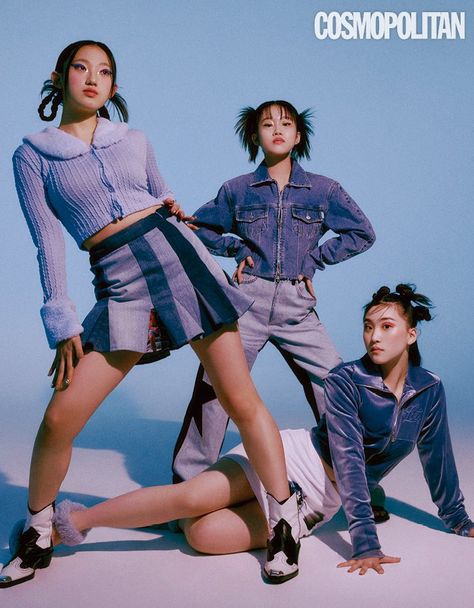 3 People Posing Reference, Line Of Action Poses Photo, Multiple Model Poses, Model Duo Poses, Group Editorial Photography, Gang Poses Reference, Tri Poses, Trio Friends Photoshoot, Multiple Characters Composition