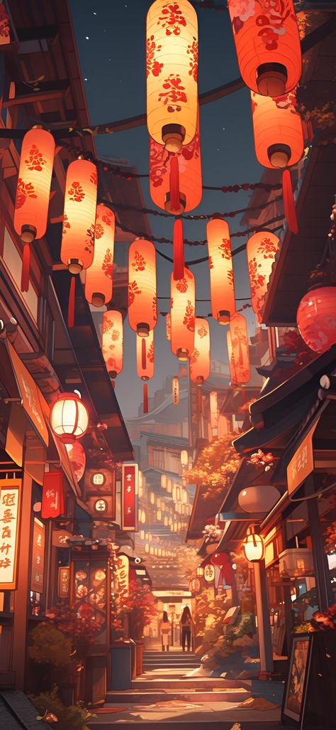 Lofi Aesthetic Wallpaper Computer, China Town Art, Japanese Pop Art, Wallpaper Estetika, Wallpaper Homescreen, Backgrounds Aesthetic, View Wallpaper, Lit Wallpaper, Japan Aesthetic