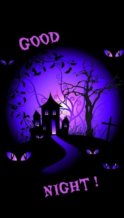 Goodnight Sweetheart, Happy Halloween Pictures, Night Love Quotes, Evening Pictures, Good Night Love Quotes, Night Greetings, Bad Witch, Halloween Artwork, Good Night Greetings