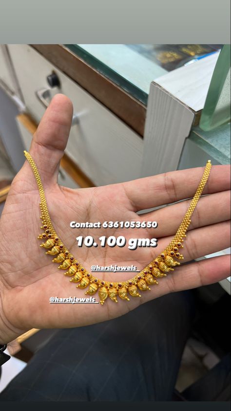 10 Grams Gold Choker Designs, Gold Necklaces In 10 Grams, Gold Necklace In 10 Grams Indian, 10 Gm Gold Necklace Designs, Light Weight Gold Necklace Indian With Grams, 16grams Gold Necklace Designs, Simple Gold Necklace Designs In 10 Grams, Light Weight Choker Gold With Grams, Baby Necklace Gold Indian