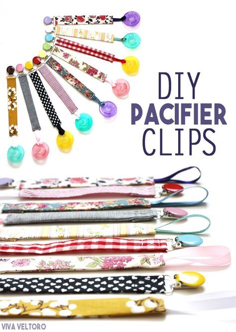 Pacifier Clips Diy, Diy Baby Shower Gifts, Cheap Christmas Gifts, Diy Bebe, Pacifier Clips, Sell Diy, Beginner Sewing Projects Easy, Crafts To Make And Sell, Baby Diy