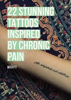 22 Stunning Tattoos Inspired by Chronic Pain Spoonie Tattoo, Crohns Tattoo, Fighter Tattoo, Chronic Pain Awareness, Stunning Tattoos, Awareness Tattoo, Web Tattoo, Strength Tattoo, Ehlers Danlos Syndrome