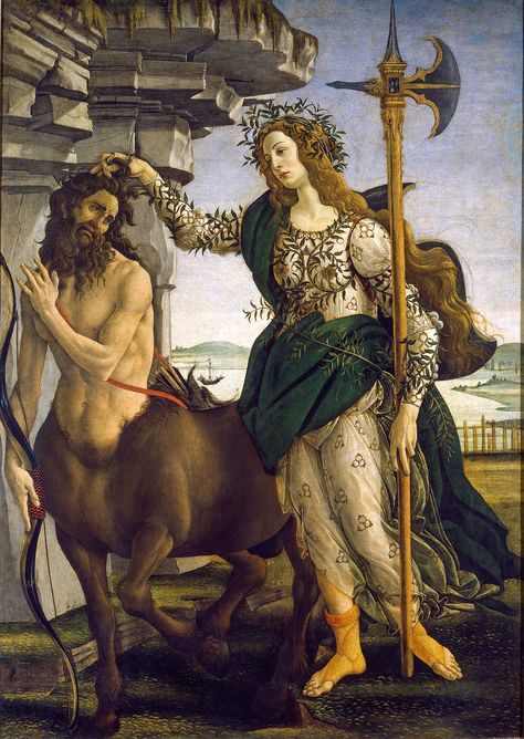 The Centaur, Mythology Paintings, Giorgio Vasari, Istoria Artei, Sandro Botticelli, John William Waterhouse, Uffizi Gallery, Italian Painters, Hur Man Målar