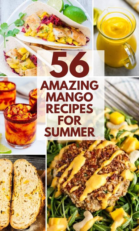 Cooked Mango Recipes, Dinner Recipes With Mango, Savory Mango Recipes, Mango Food Recipes, Mango Dinner Recipes, Recipes Using Mango, Mango Salads, Fresh Mango Recipes, Mango Recipes For Dinner