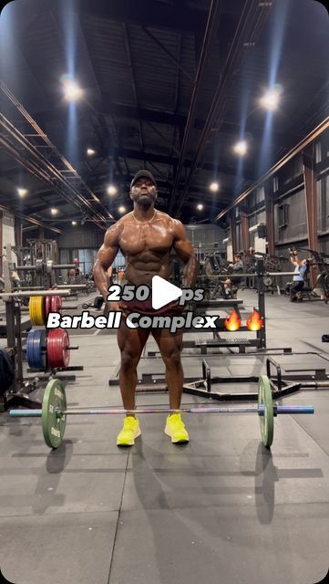 Barbell Complex Workouts, Barbell Workout For Women, Barbell Complex, Total Workout, Barbell Workout, Full Body Hiit Workout, Back Squats, Overhead Press, Reverse Lunges