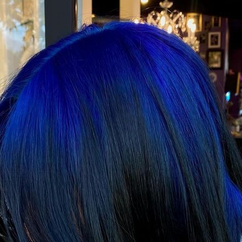 🤍 liana 🤍 on Instagram: "Blue ghost roots 💙🖤💙 

#ghostroots #bluehair #blueandblackhair #layeredhaircut #blowout #hairinspo #hairideas #thehairwitchprojectclaremont #claremont #thehairwitchproject #claremontvillage #iehairstylist #altsalon #spookysalon #iehairsalon" Blue Roots Hair, Blue Ghost Roots, Ghost Roots Hair, Ghost Roots, Blue Roots, Blue Ghost, Cute Hair Colors, Dye Ideas, Cut My Hair