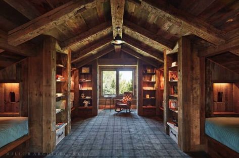 Hunting House, Dream Ranch, Shelter Ideas, Casa Country, Casas Coloniales, Bunk Room, Bunk House, The C, Home Fashion