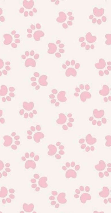 I Heart My Dog Pfp, Pink Paws Wallpaper, Pink Paw Print Wallpaper, Pink Puppy Wallpaper, Dog Pink Aesthetic, Puppycore Wallpaper, Pink Dog Aesthetic, Pink Dog Wallpaper, Paw Print Wallpaper