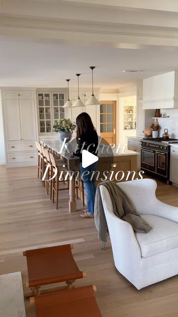 Emily Riter on Instagram: "There are so many things to consider in a kitchen renovation. Here are some dimensions that we are grateful to have that give us ample room to move around the kitchen. Are there any other measurements not listed you would like? 🏡🤍

Kitchen island: 120 inches x 50 inches 

Countertop Height: 36.5 inches

Range to island: 48 inches 

Marble ledge: 80 inches x 21.5 inches

Counter space either side of range: 38 inches x 25 inches 

.

.

.

#kitchendimensions #kitchendesign #kitchenlayout #kitchenmeasurements #kitchenisland #marblekitchen #marbleledge #hiddenappliances #kitchendecor #marblecountertops #neutralkitchen #kitchenreno #kitchenremodel #kitcheninspiration #newoldhome #englishkitchen #allsortsof #colonialhouse #homesweethome" Kitchen Sink And Range On Same Wall, Foyer To Kitchen Transition, Off Center Island Kitchen, 10 Ft Island Kitchen, 9ft Island Kitchen, Kitchen Triangle Layout With Island, Kitchen Layout With Large Island, Ideal Kitchen Layout With Island, Kitchen 8 Foot Ceiling