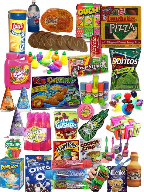 90s snacks 2000s Food, 90s Snacks, 90s Party Ideas, 90s Food, 2000s Party, 90s Theme Party, Childhood Memories 90s, Childhood Memories 2000, 90s Memories