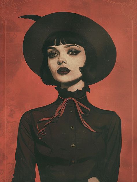 #aiart #goth #theblackravens 60s Mod Goth, 60s Goth Aesthetic, 1960s Goth Fashion, 60s Witch Aesthetic, 1920s Goth, 70s Goth Fashion, 90s Goth Aesthetic, 50s Goth, 60s Goth