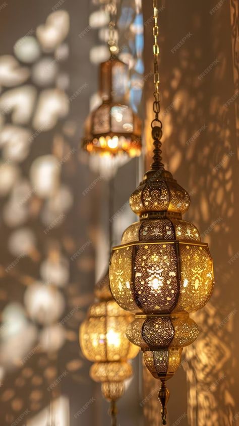 Premium Photo | Golden Lantern on Table In The Style Of Islamic Ramadan Vibes Background Lantern Islamic, Ramadan Aesthetic, Vibes Background, Ethnic Aesthetic, Ramadan Vibes, Islamic Lantern, Islamic Wallpapers, Islamic Ramadan, Stained Window