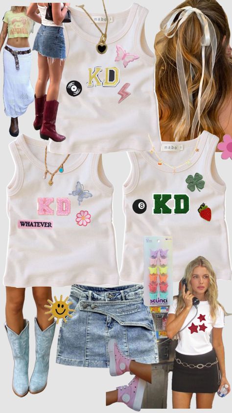 Kappa Delta Clothes, Phi Mu Merch, Sorority Embroidery, Delta Zeta Apparel, Kd Outfits, Adpi Merch, Preppy Sorority, Pr Ideas, Big Little Basket