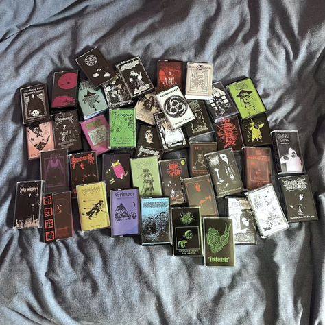 Keller synth, black metal, dungeon synth, tanzelcore, cassette collection, collector Cassette Collection, Dungeon Synth, Vinyl Music, Music Albums, Cassette Tapes, Metallic Logo, Cover Art, Black Metal, Playstation