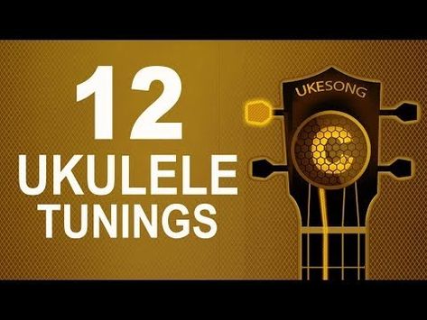 (3) 12 UKULELE TUNINGS - The Most Complete Guide on Ukulele Tuning - YouTube Ukulele Tuner, Ukulele Tuning, Ukulele Strings, Ukulele Music, Tenor Ukulele, Ukelele, Ukulele, Music