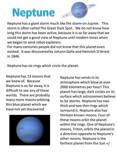 English Literacy Planets Explanation text and activities. Information on the solar system and writing prompts to analyze explanation texts. Neptune Planet, Information Report, Explanation Text, 6th Grade Science, The Solar System, Student Activities, Secondary School, English Grammar, Solar System