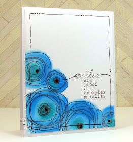 Snippets: Fun with Circles Watercolor Greeting Cards, Art Carte, 수채화 그림, Cursive Writing, Watercolor Cards, Creative Cards, Simple Cards, Homemade Cards, 그림 그리기