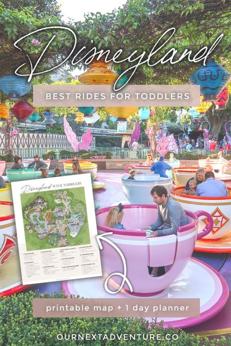 Disneyland For Toddlers, Disneyland Rides For Toddlers, Disneyland Toddler, Toddler Disneyland, Disneyland With Toddlers, Disneyland With A Toddler, Disney Family Trip, Disney World Itinerary, Disneyland Vacation Planning