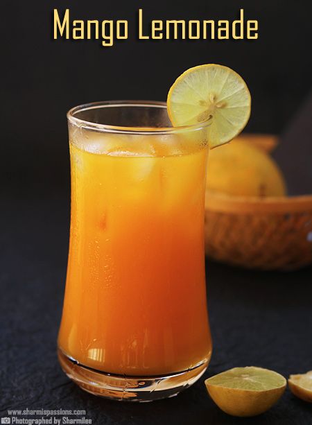 Mango Lemonade Mango Lemonade, Mango Pulp, Mango Puree, Mango Recipes, Lemon Extract, Lemonade Recipes, Global Recipes, Recipes Indian, How To Squeeze Lemons