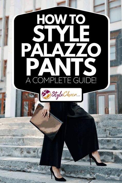 Palazzo Pants: Elevate Your Style with These Wide-Legged Wonders Plus Size Palazzo Pants Outfit Classy, Palazzo Pants With Blazer Outfit, Shoes With Palazzo Pants, How To Style A Palazzo Pants, How To Style Black Palazzo Pants, Black Palazzo Pants Outfit Summer, Formal Palazzo Pants Outfit, Palazzo Pants Winter Outfit, Shoes To Wear With Palazzo Pants