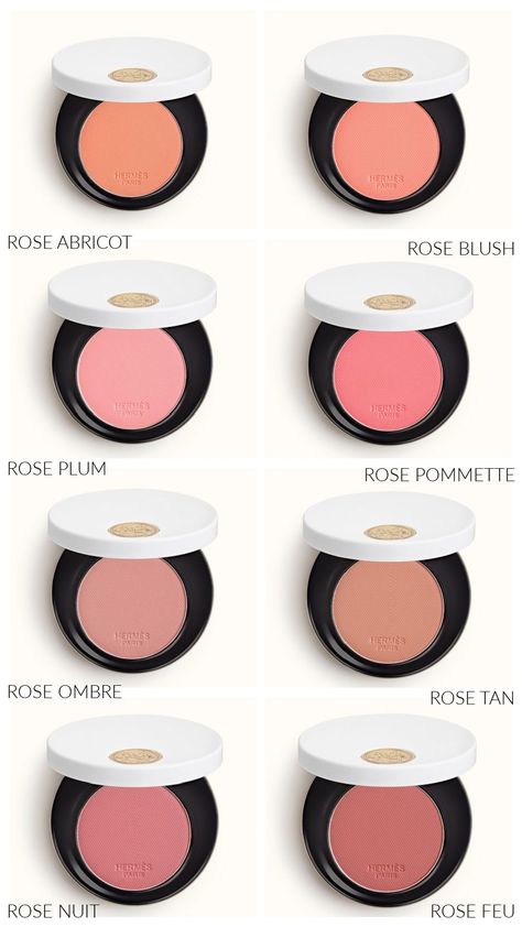 Hermes Blush, Hermes Beauty, Hermes Makeup, Face Makeup Steps, Makeup Luxury, Blush Collection, Morning Makeup, Coffee Latte Art, Pinterest Makeup