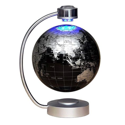 E-Plaza 8-inch Innovative Retro Magnetic Levitating Floating Globe for Home Office Decoration (Black) ** Extra details can be located at the image link. (This is an affiliate link). #toybiz Map Earth, Floating Globe, Magnetic Levitation, Earth Map, Creative Birthday Gifts, Earth Globe, Map Globe, Map Decor, Office Desk Decor