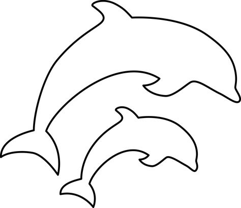 Download the Mom and baby dolphins silhouette, vector outline of dolphins isolated on white background 20212999 royalty-free Vector from Vecteezy for your project and explore over a million other vectors, icons and clipart graphics! Dolphin Simple Drawing, Dolphin Outline Drawing, Beach Themed Drawings, Dolphin Painting Easy, Dolphin Drawing Easy, Easy Dolphin Drawing, Ocean Outline, Dolphin Template, Dolphin Outline