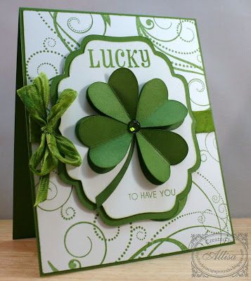 5 Ideas & Freebies for St. Patrick’s Day – Scrap Booking St Patricks Day Cards, Good Luck Cards, St Patrick's Day Crafts, Lucky To Have You, Cricut Cards, Spring Cards, St Paddys Day, St Pattys Day, Creative Cards