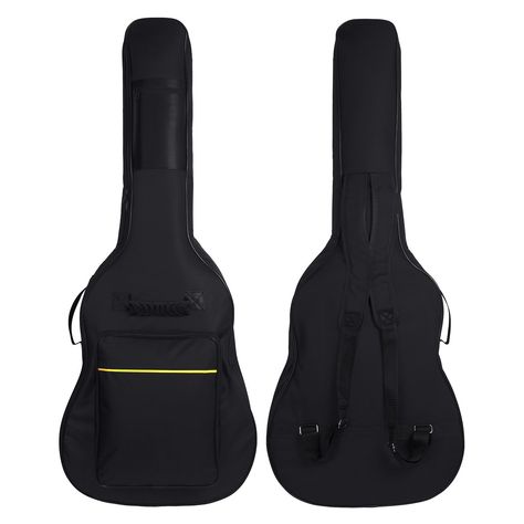 Dealoff Guitar Bag41 Inch Acoustic Guitar Gig Bag Soft Case Cover WaterResistant Interior Nonwovens Black * Read more reviews of the product by visiting the link on the image.(It is Amazon affiliate link) #GuitarIdeas Guitar Ideas, Guitar Bag, Guitar Case, Bag Cover, Classical Guitar, Acoustic Guitar, Amazon Affiliate, Sling Backpack, Case Cover