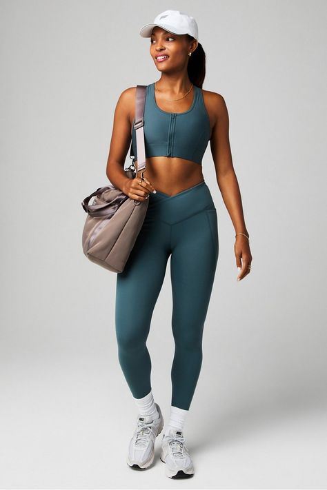 Dip 2-Piece Outfit Fabletics green/green female Activewear >> Womens >> Outfits regular Nimble Activewear, Breathable Athleisure Gym Sets, Cheap Green Seamless Activewear, Fitness Photoshoot Black Women, Workout Clothes Winter, Fitted Green Seamless Activewear, Fabletics Matching Set, Fabletics Black Leggings, Fitness Photoshoot