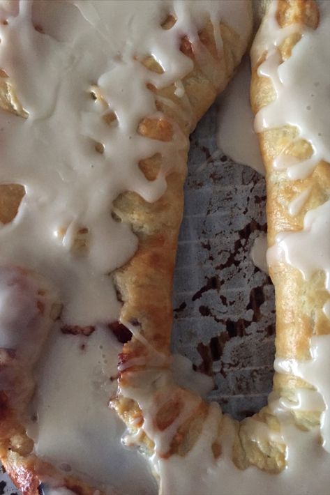 A top view of a Danish Kringle. Kringle Recipe, Danish Kringle, Racine Wisconsin, Danish Pastry, Kinds Of Fruits, Pastry Blender, Trader Joe, Cinnamon Buns, Strawberry Jam